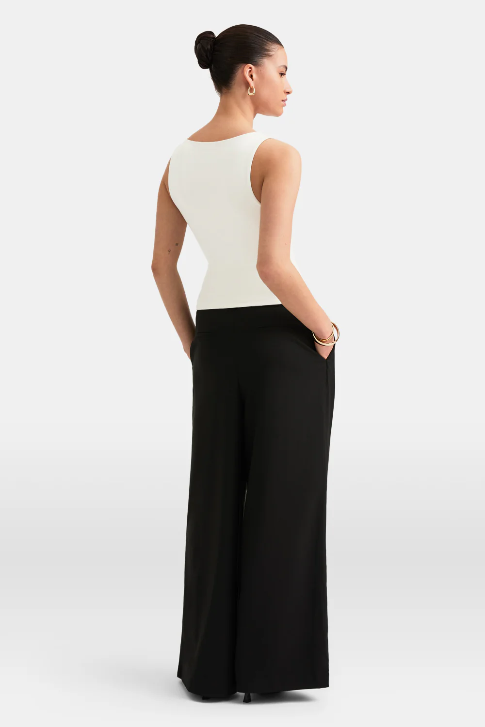 365 Boat Neck Tank - Vanilla - Image 5