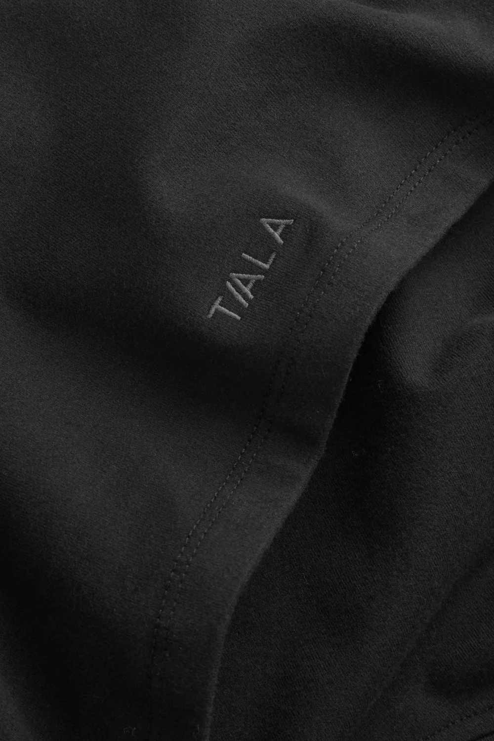 365 Core Cotton Long Sleeve T-Shirt - Black - Image 7