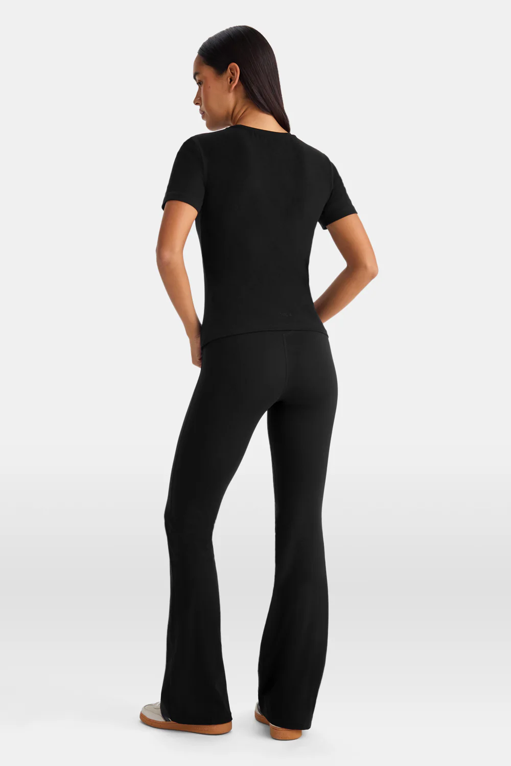 365 Core Cotton Short Sleeve T-Shirt - Black - Image 5