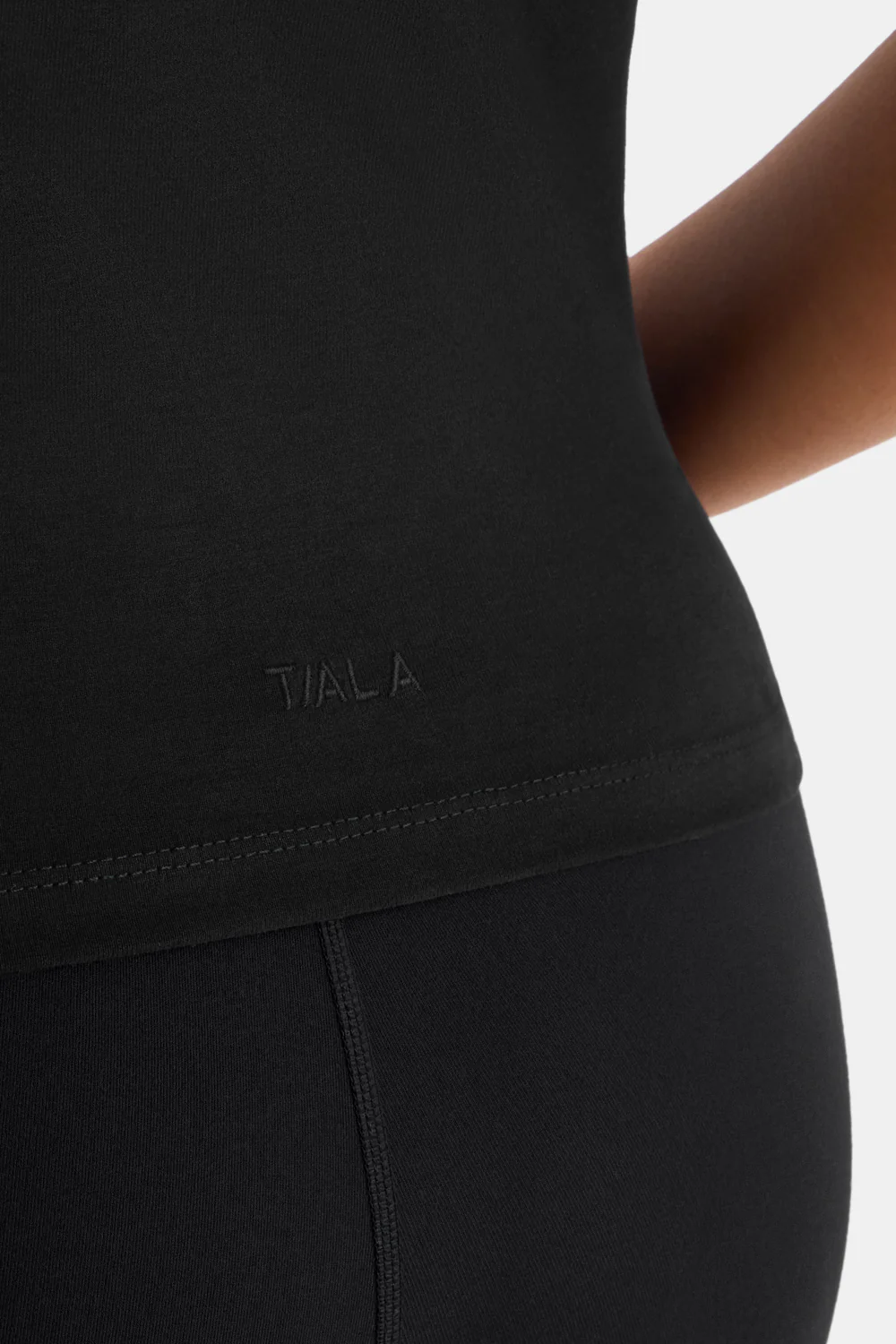 365 Core Cotton Short Sleeve T-Shirt - Black - Image 6