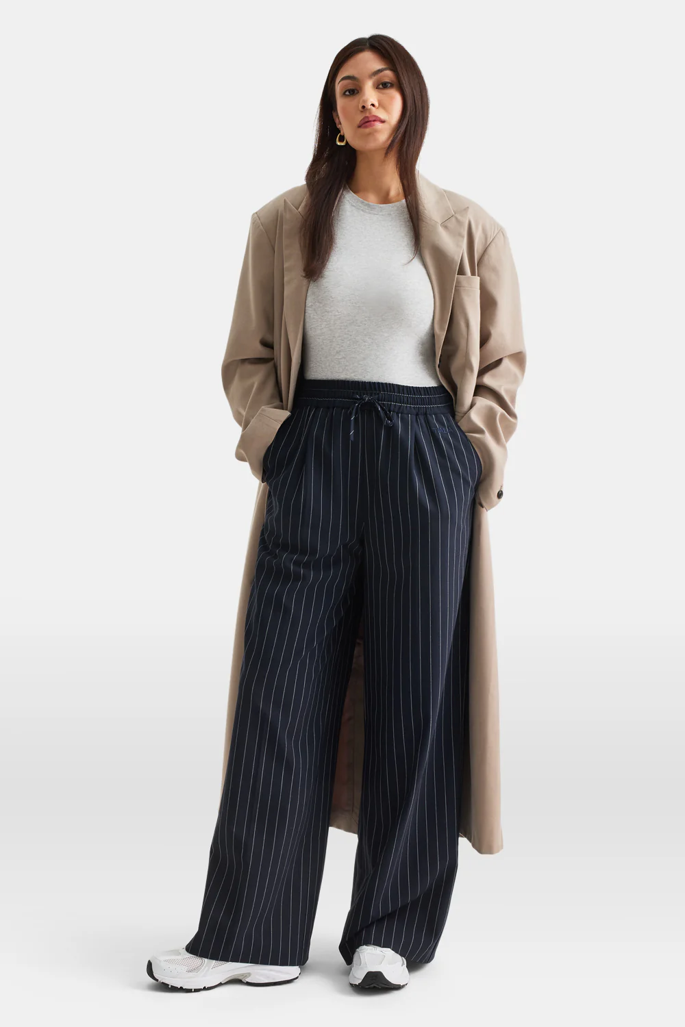 365 Core Cotton Short Sleeve T-Shirt - Grey Marl - Image 3