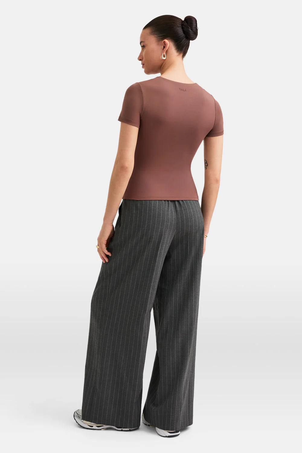 365 Crew Neck Short Sleeve T-Shirt - Clay - Image 4