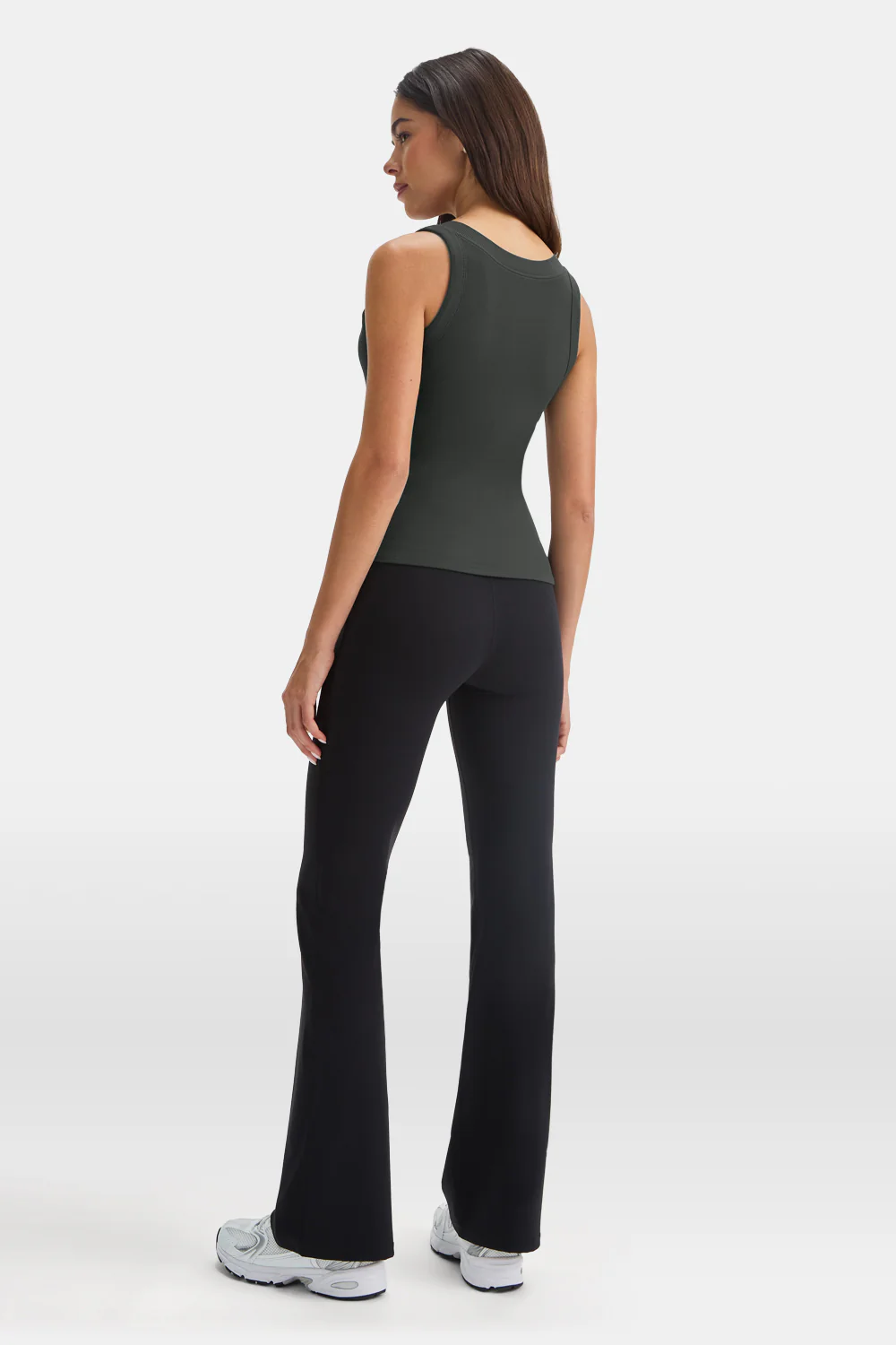 365 Sculpting Lounge Reversible Tank - Dark Moss - Image 4