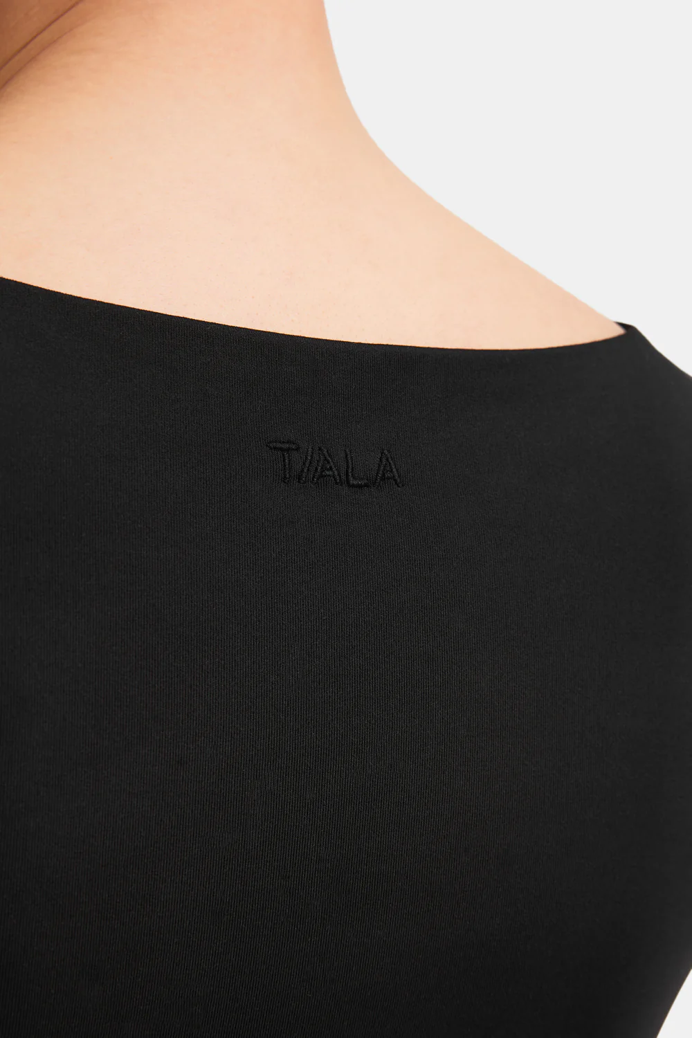 365 Boat Neck Tank - Shadow Black - Image 5