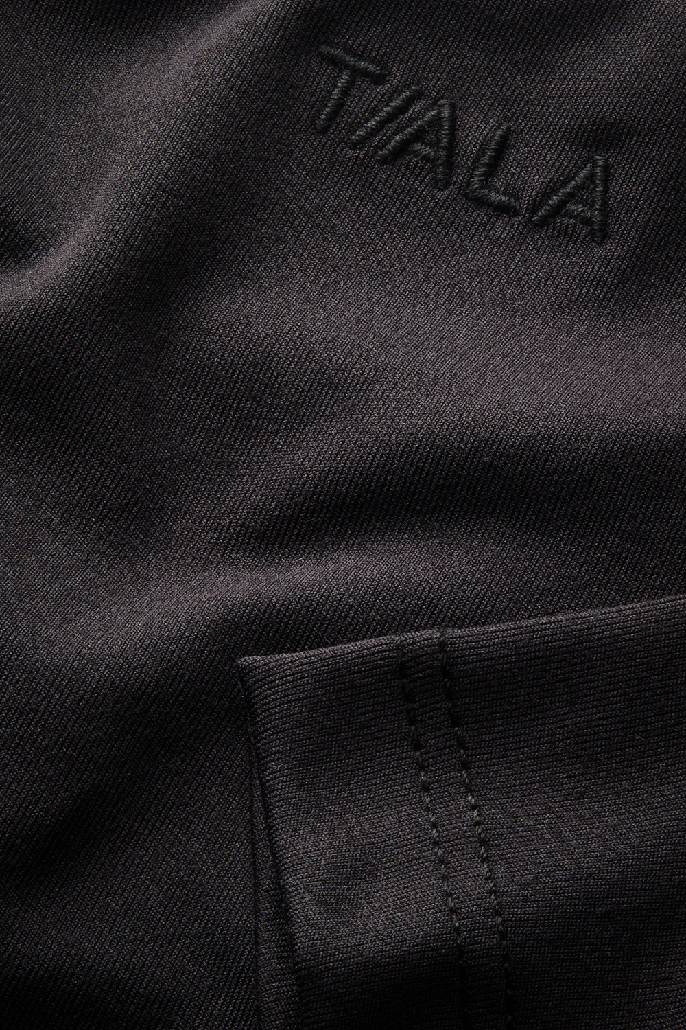 365 Crew Neck Short Sleeve T-Shirt - Shadow Black - Image 6