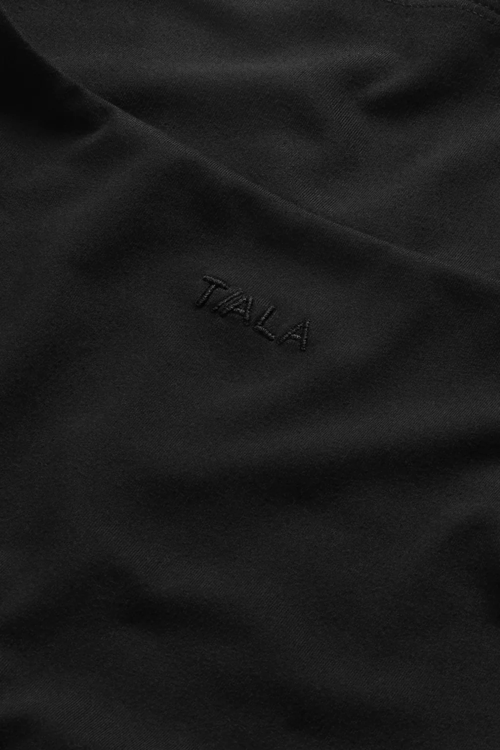 365 Square Neck Long Sleeve Top - Shadow Black - Image 5