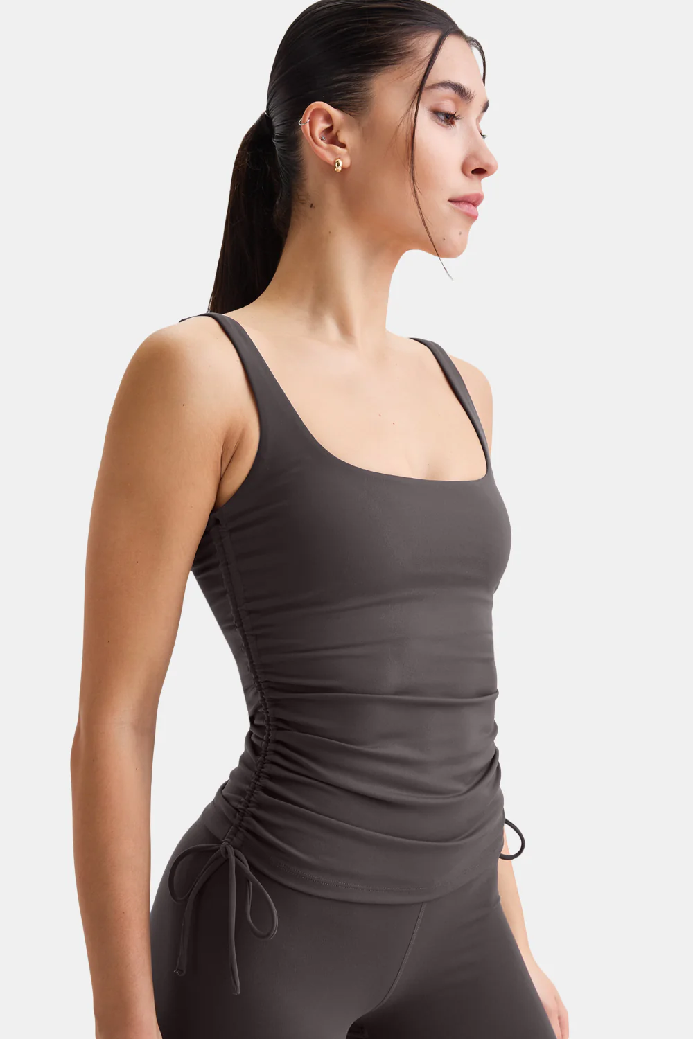 DayFlex Adjustable Side Tie Vest - Cool Espresso - Image 5