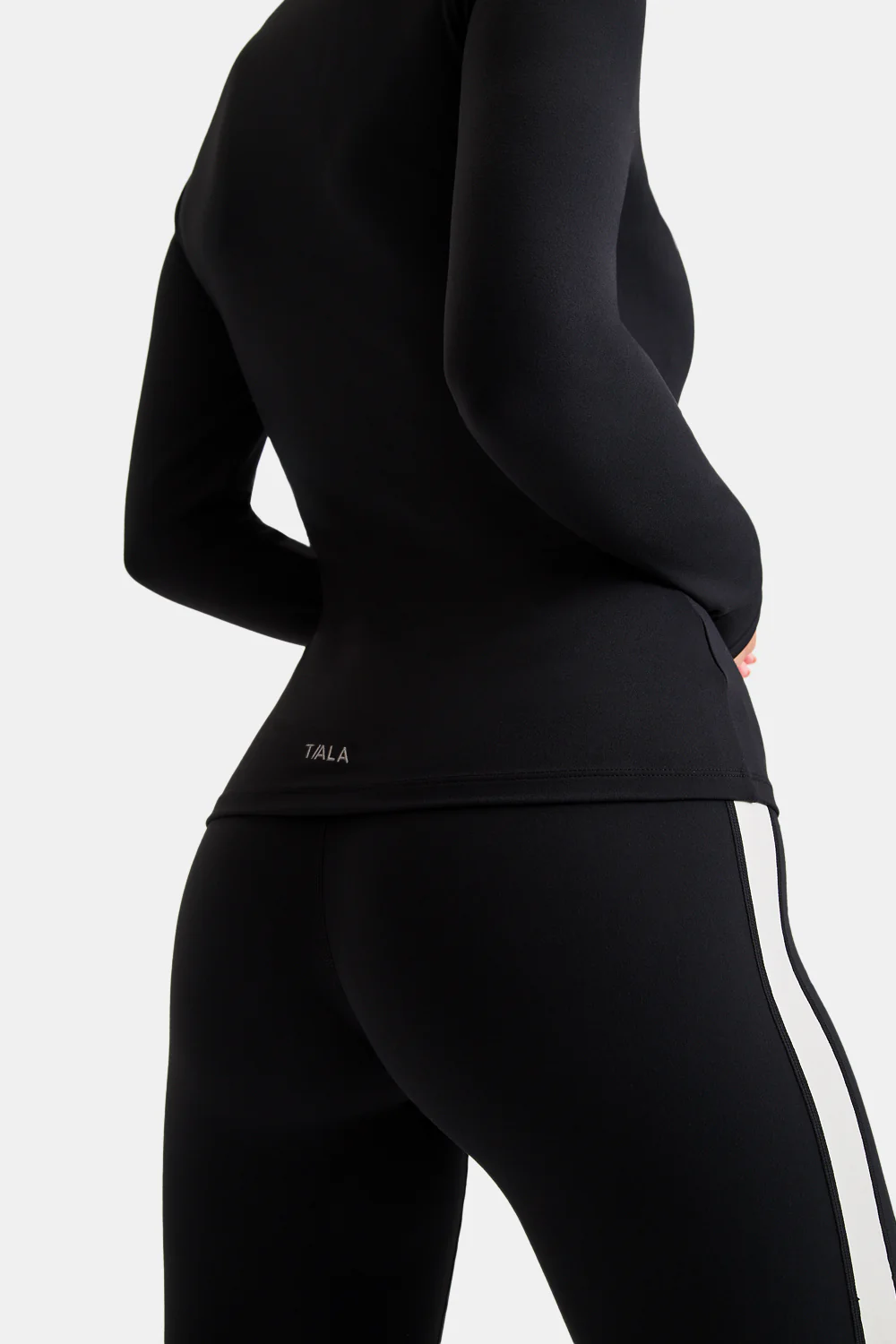 DayFlex Scoop Neck Top - Shadow Black - Image 13