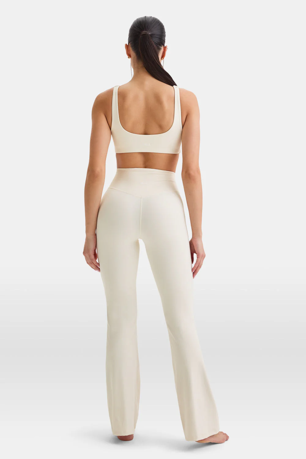 DayFlex Wrap Flared Yoga Pant - Buttermilk - Image 3