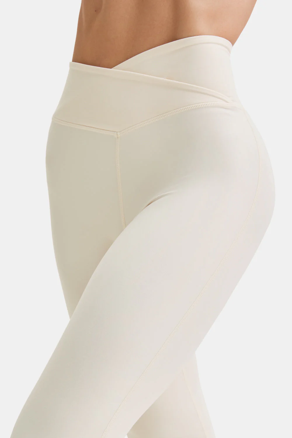 DayFlex Wrap Flared Yoga Pant - Buttermilk - Image 5