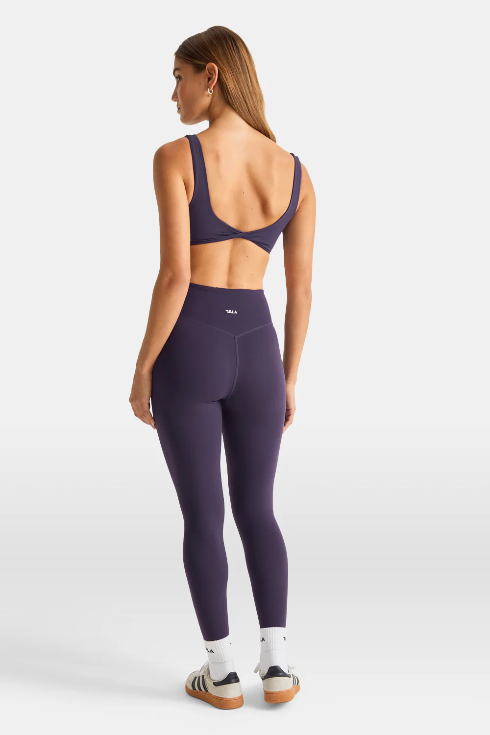 DayFlex Wrap High Waisted Legging - Purple Dusk - Image 3