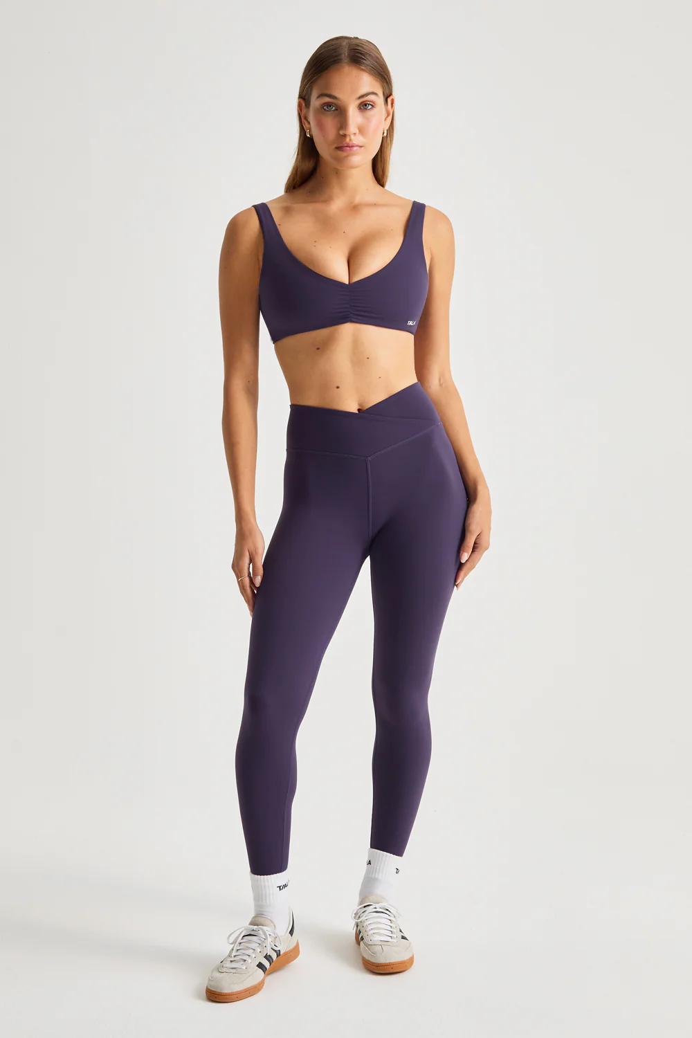DayFlex Wrap High Waisted Legging - Purple Dusk - Image 4