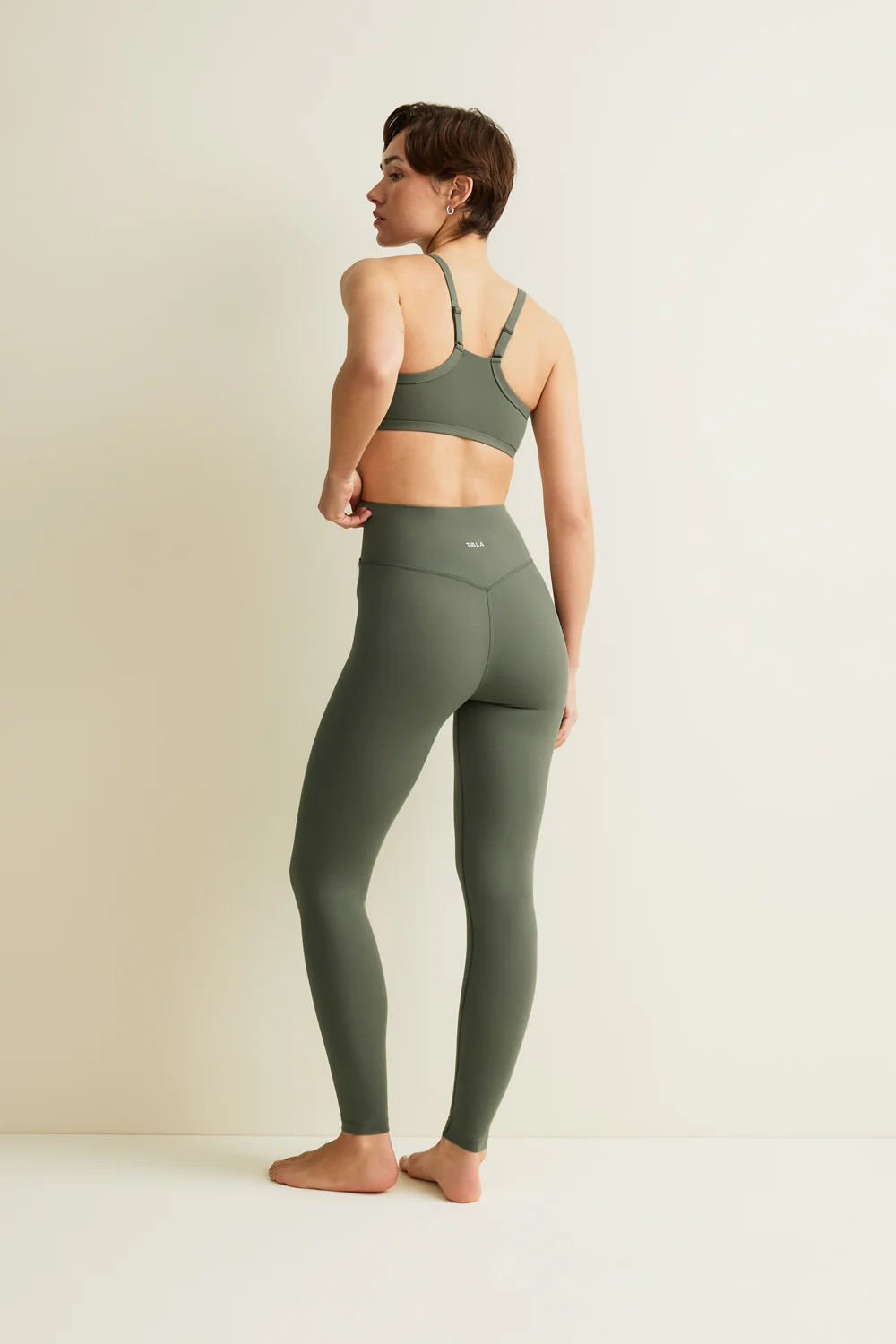 DayFlex Wrap High Waisted Legging - Light Moss - Image 7