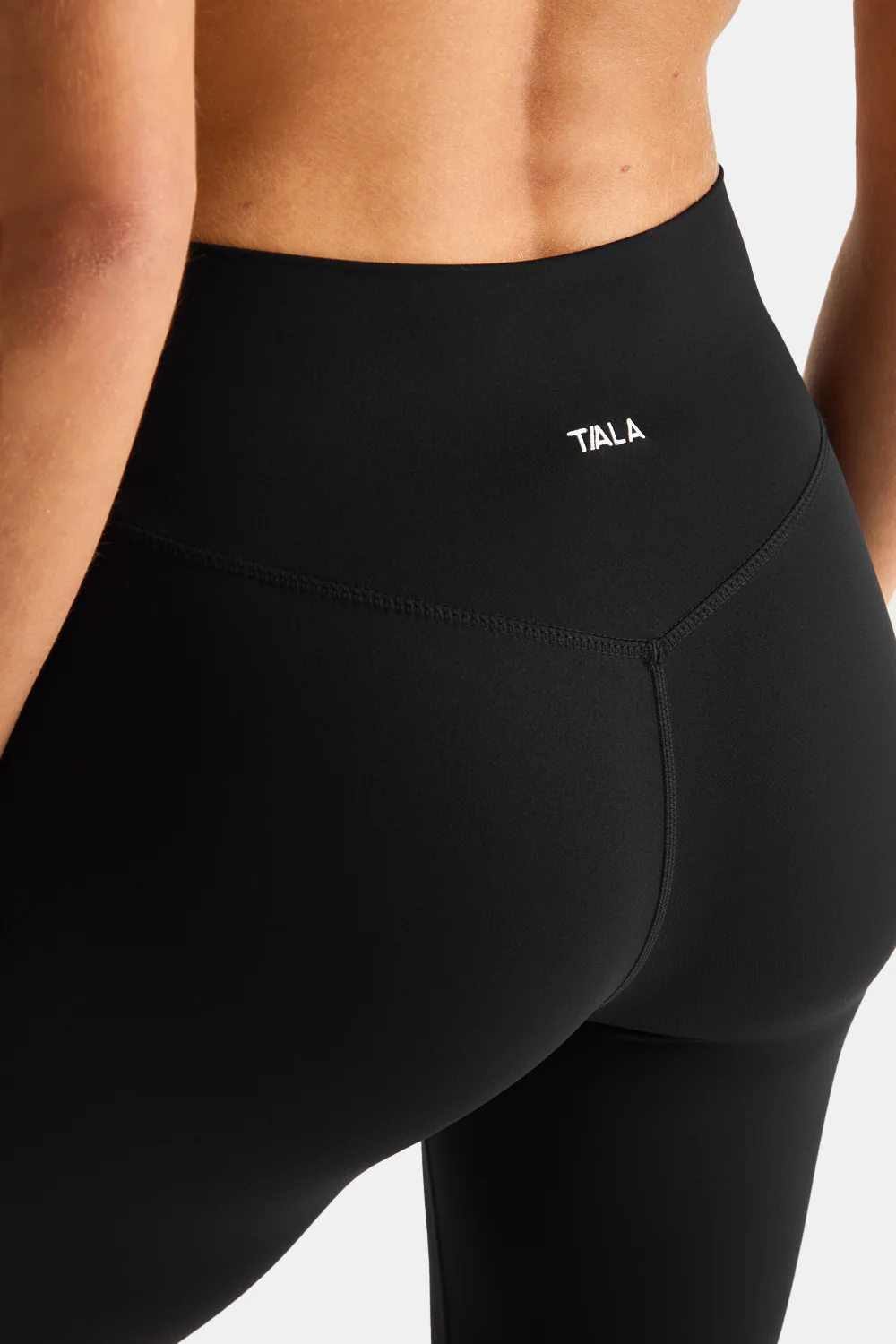 DayFlex Wrap High Waisted Legging - Shadow Black - Image 4