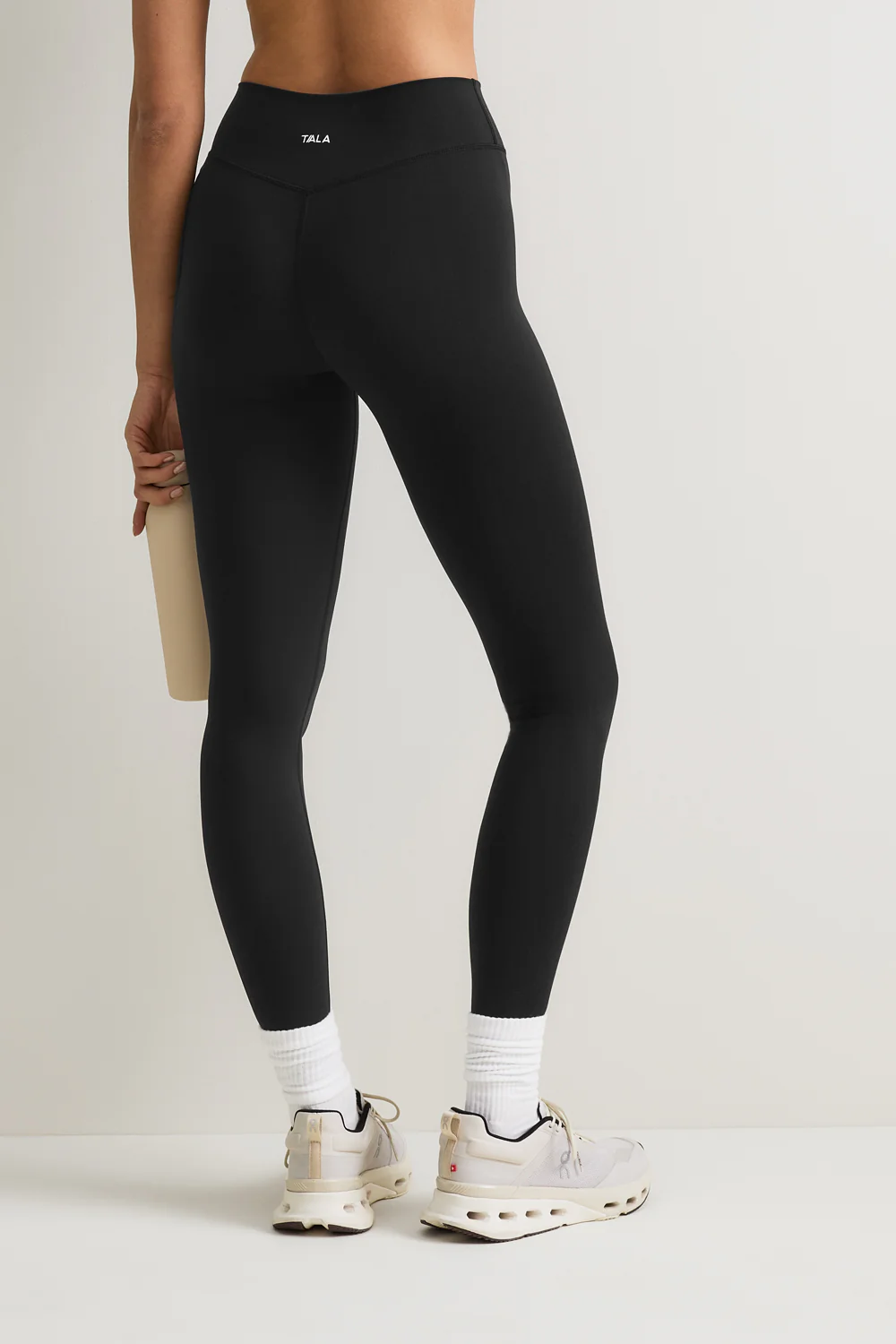 DayFlex Wrap No Front Seam Legging - Shadow Black - Image 4