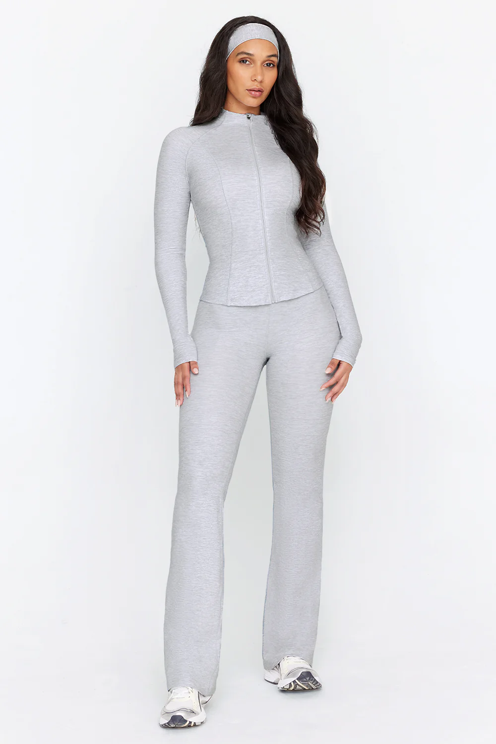 DayFlex Zip Through Jacket - Grey Marl - Image 6