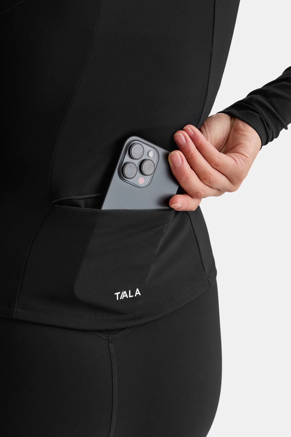 DayFlex Zip Through Jacket - Shadow Black - Image 5