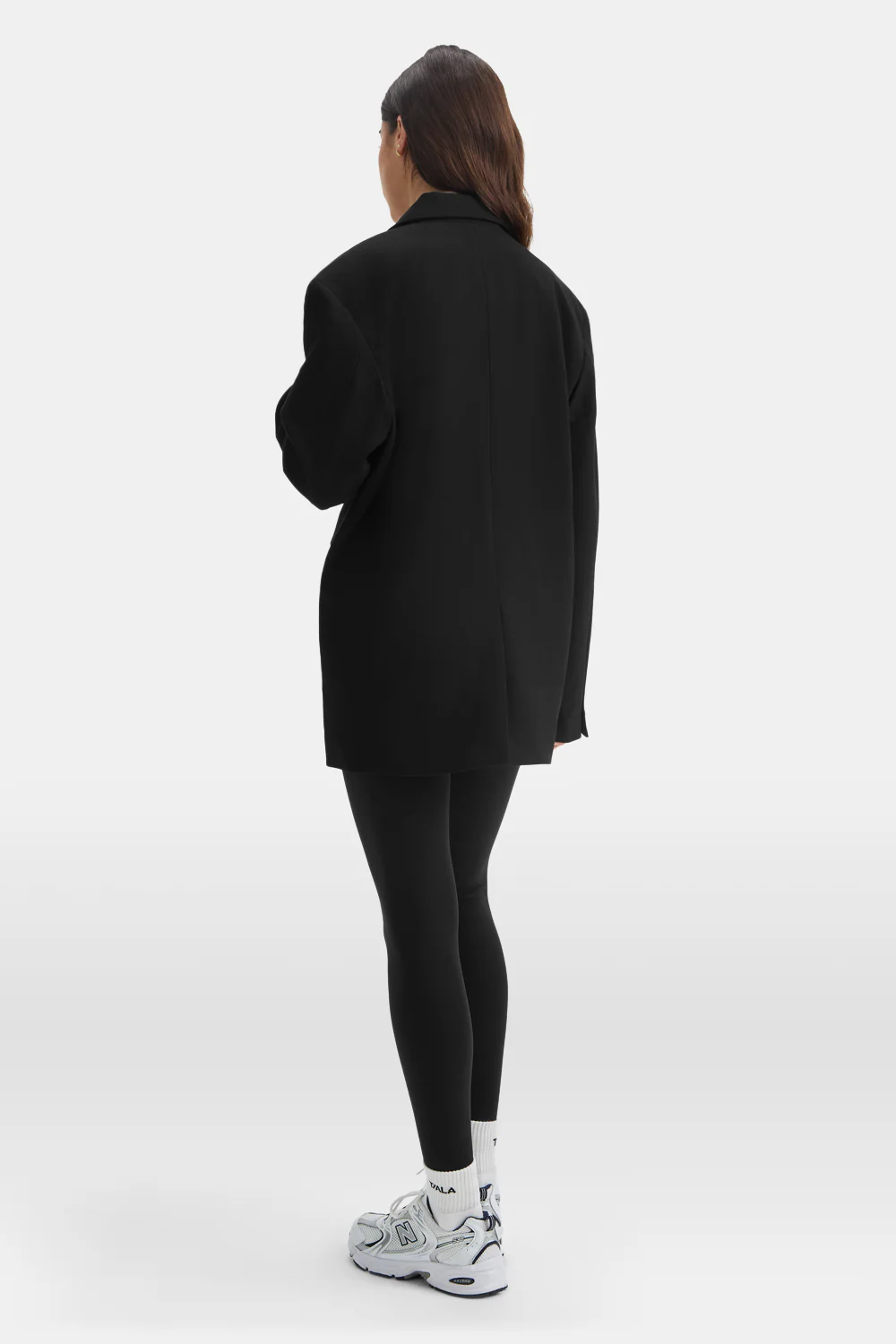 Everyday Tailoring Oversized Blazer - Black - Image 4