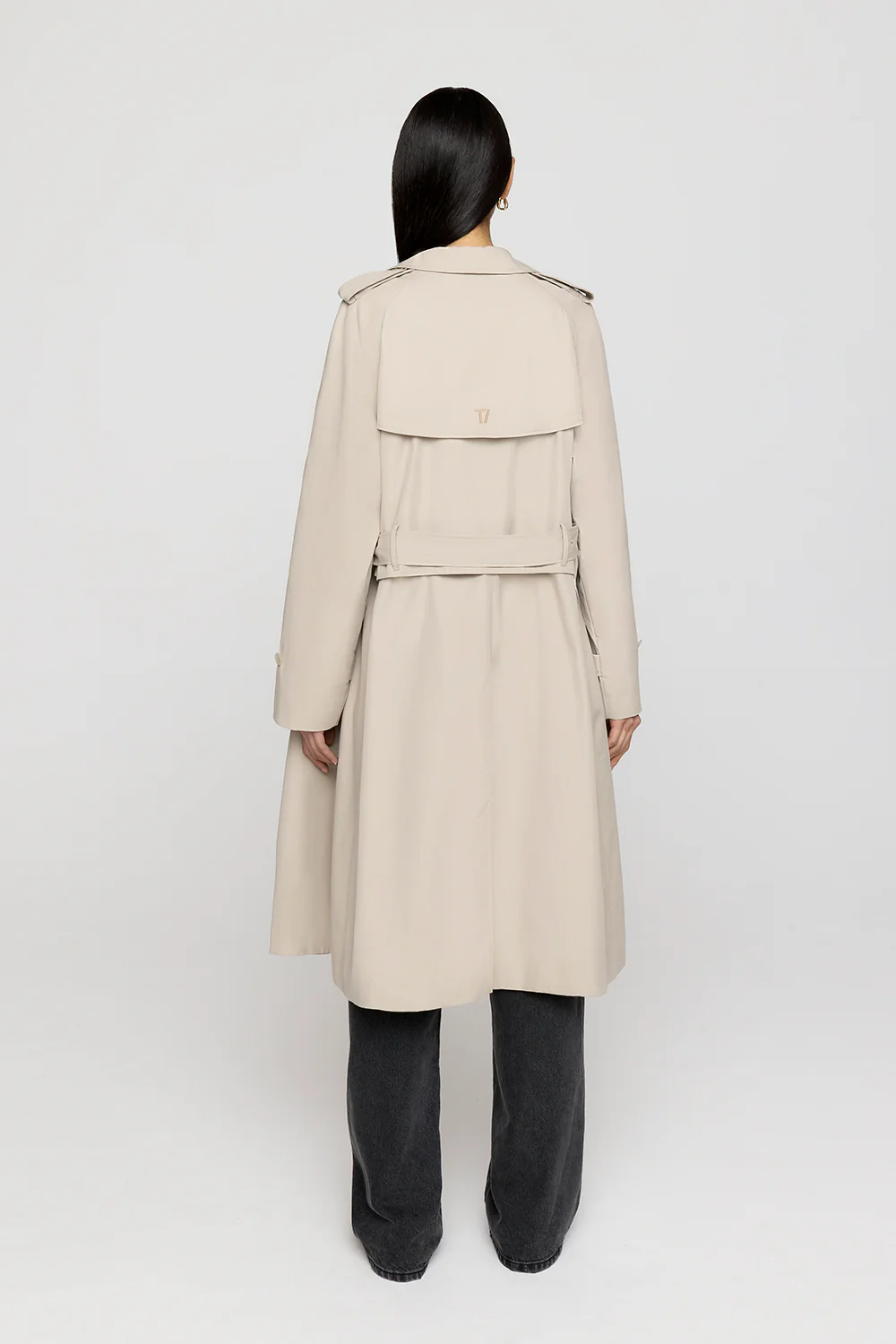 Multiway Belted Trench Coat - Truffle - Image 5