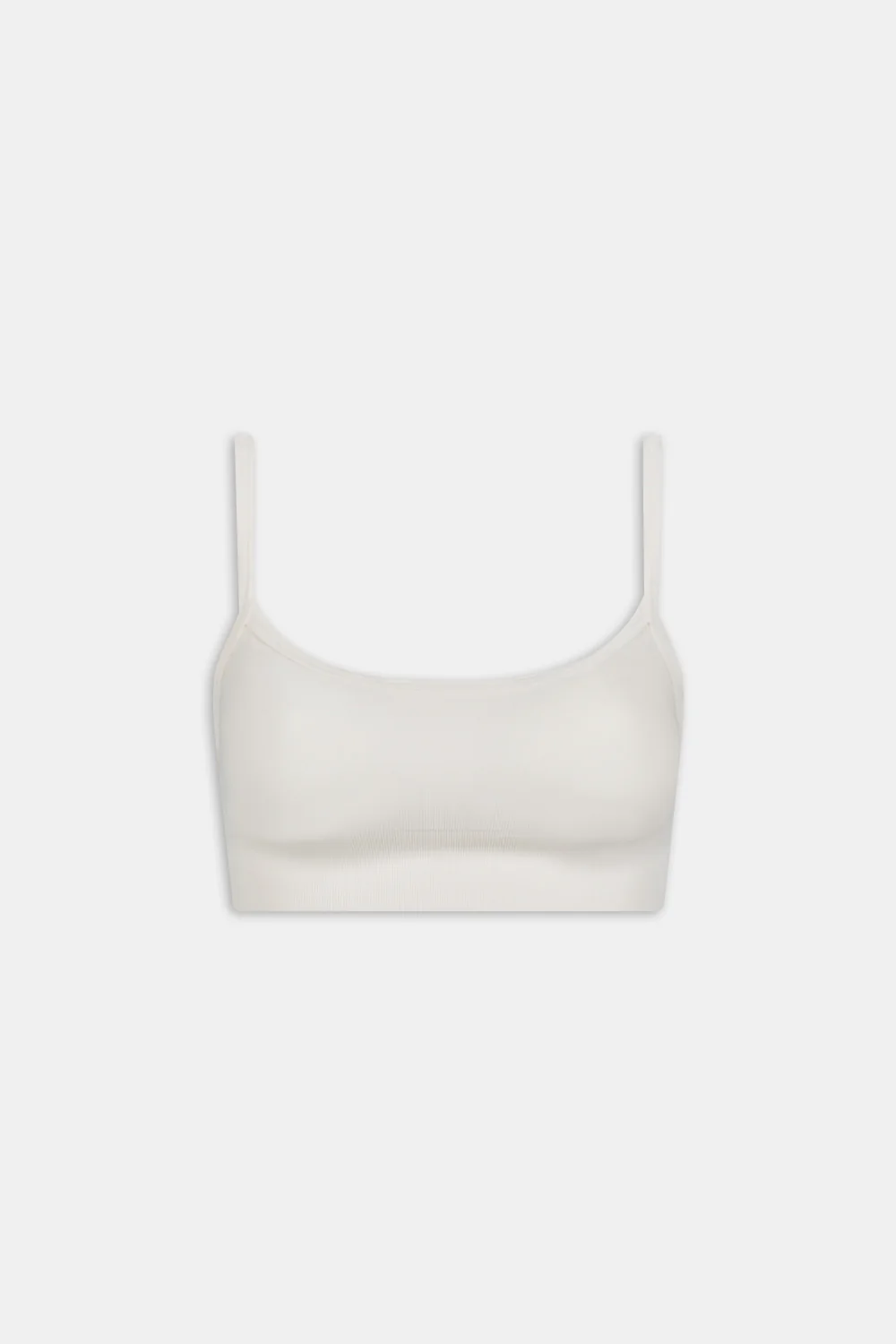 Sculpt Seamless Bandeau Sports Bra - Milk Marl - Image 8