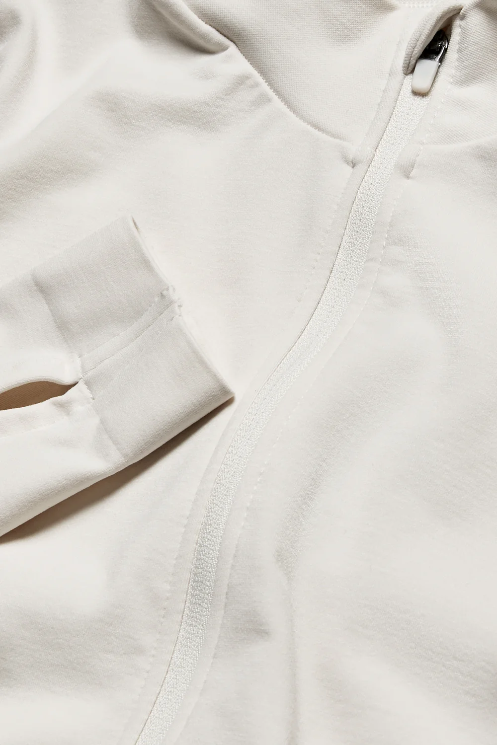 Sculpt Seamless Longline Jacket - Milk Marl - Image 6