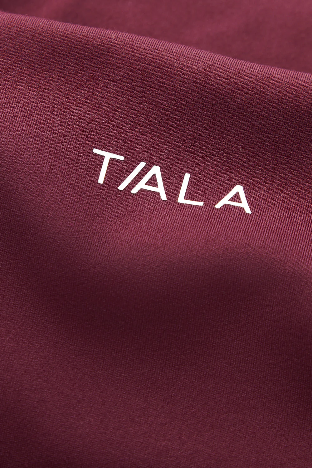 SkinLuxe V-Waist Legging - Burgundy - Image 5