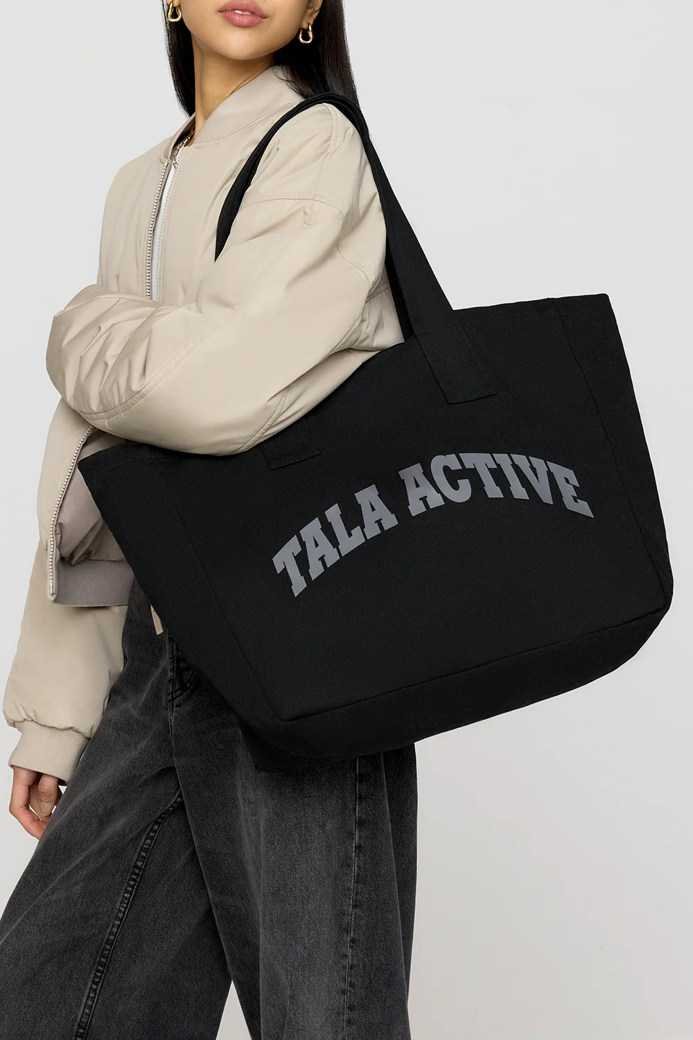 TALA Active Tote Bag - Black - Image 5