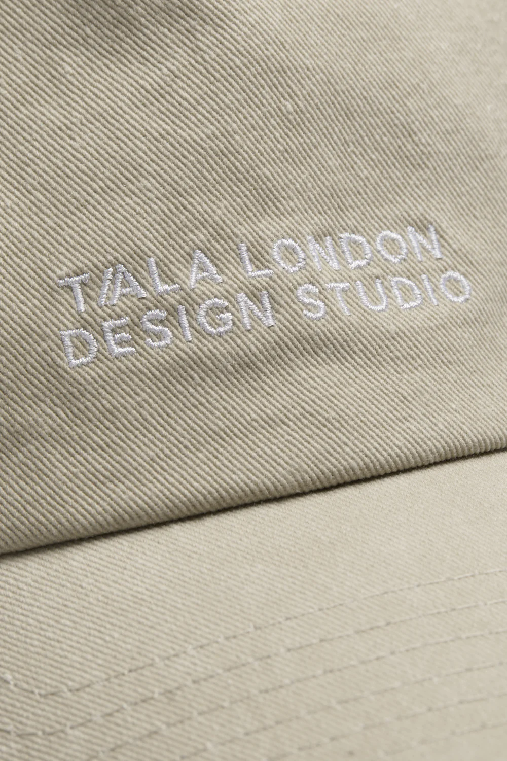 TALA Design Studio Embroidery Cap - Soft Khaki - Image 4